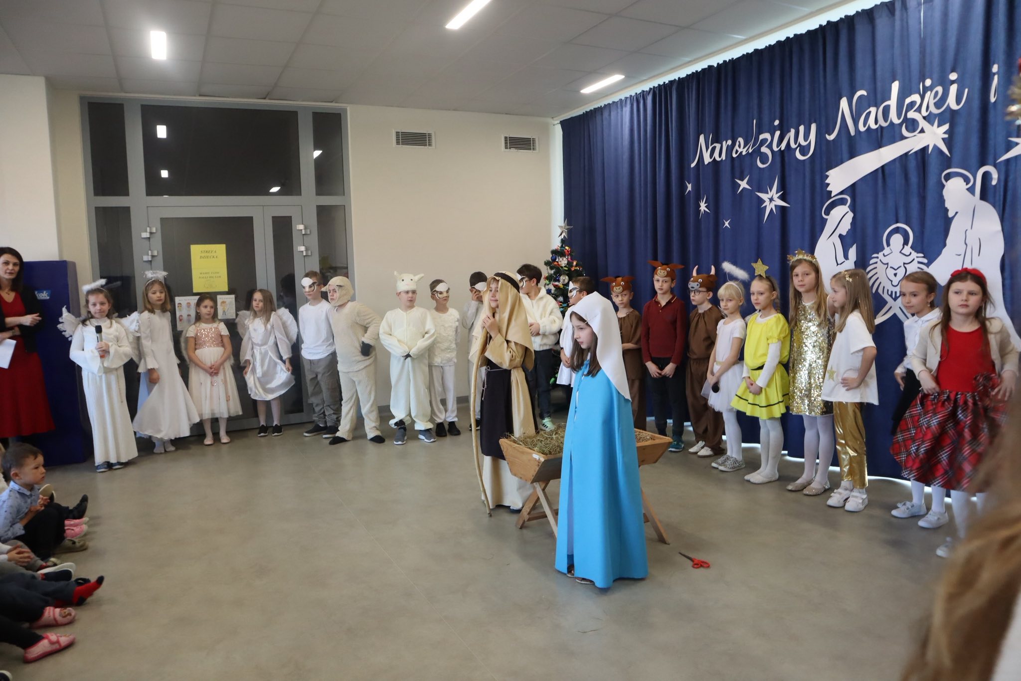 Jasełka w Szkole Filialnej w Modlniczce